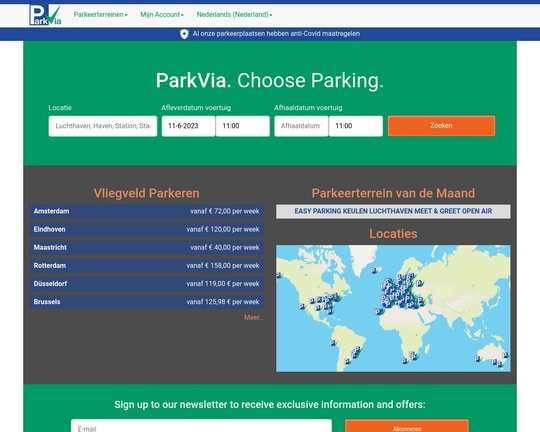 Parkvia.com Logo